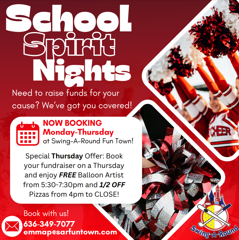 School Spirit Night Flyer